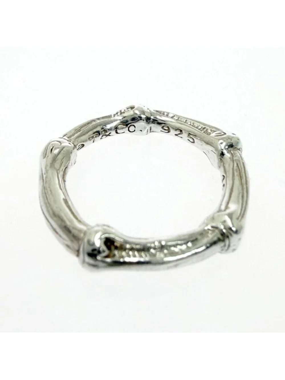 Tiffany & Co Silver Bamboo Ring